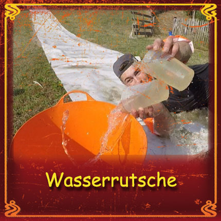 Wasserrutsche